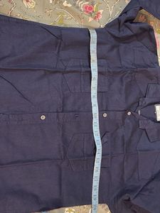 Navy Blue Long Sleeve Shirt