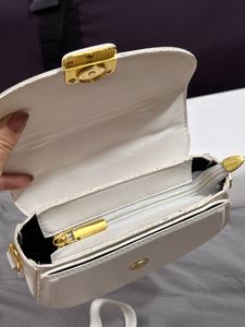 Chic White Top Handle Bag