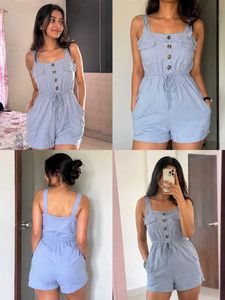 Cute Blue Romper