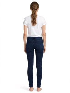 Women Dark Navy Blue High Waist Stretchable Skinny