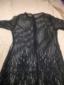 Lace Sheer Dress