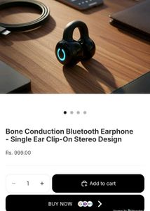 Bone Conduction Bluetooth Earphone