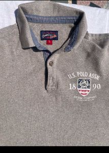 U.S. Polo Assn. Men's Grey  Shirt
