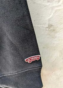 Black Vans Zip-Up Hoodie