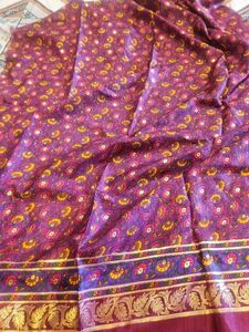 Micro Cotton Silk Langha and dupatta  Dandiya look