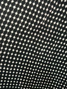 Black & White Dotted Stole