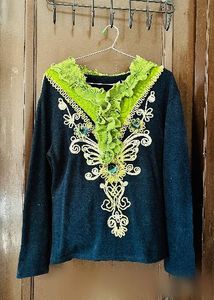 Embroidered Top