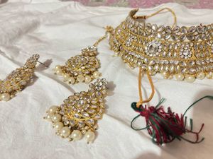 ✨ Elegant Kundan Bridal Jewelry Set ✨
