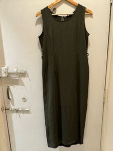 Chic Olive Green Maxi Dress