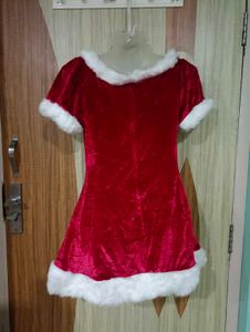 Festive Red Christmas Dress