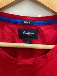 Red Pepe Jeans T-Shirt