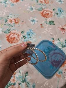 Sparkly Hoop Earrings