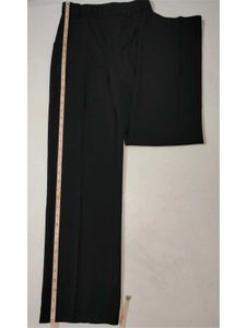 Classic High Waist Black Pants