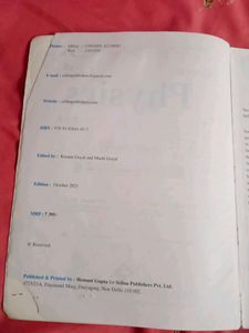 ICSE Concise Physics Class 10