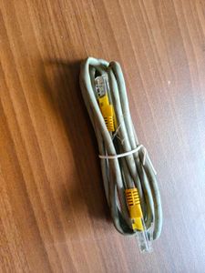 RJ45 male connectors on both ends