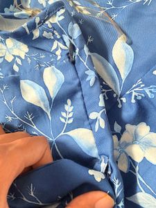 Beautiful Blue Floral Dress