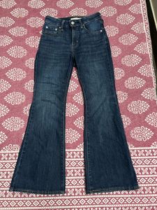 Levi's Flared Blue Jeans