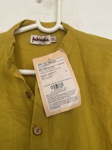 Men's Mustard Kurta