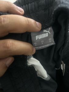Puma Track Pants Black White