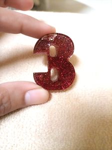 Lucky No. Resin Handmade Keychains