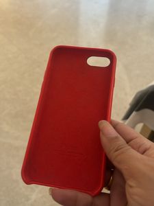Red Silicon Original Phone Case iPhone 7 Or 8