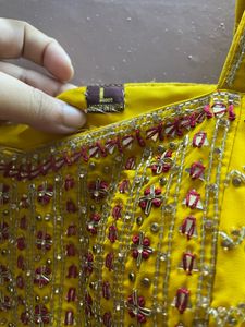 Yellow Heavy Gown
