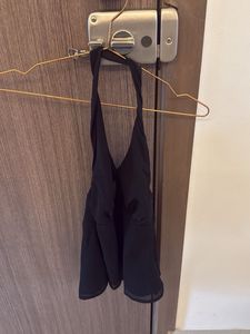 Chic Black Halter Top