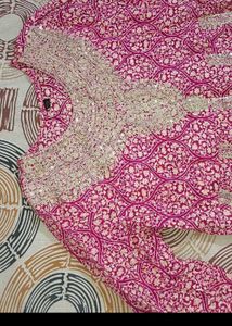 Beautiful Pink Embellished Kurta Set