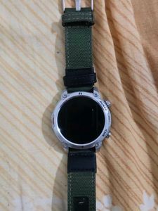 Men's Smartwatch with Green Strap