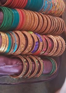 Assorted Indian Bangles Set