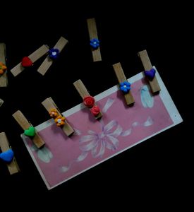 Wooden Clips For Decoration (Any 5 Pieces)