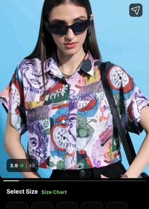 Unique Graphic Print Shirt