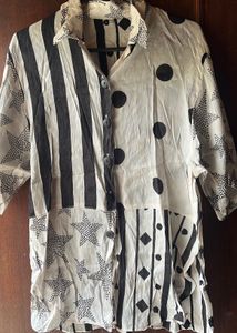 Half Sleeve Polka Shirts