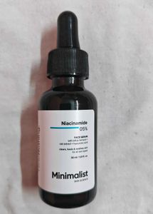 Minimalist Niacinamide 5% Face Serum