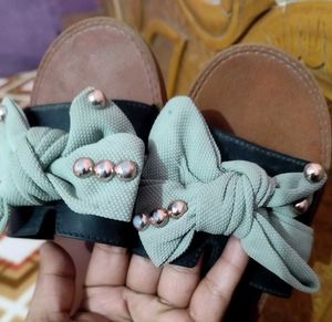 Cute Bow Slippers