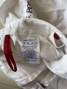 U.S. Polo Assn. White Shorts