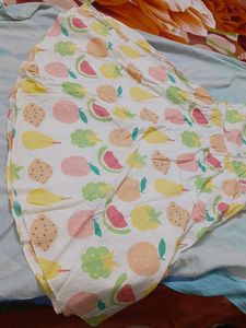 Cute Fruit Print Dress