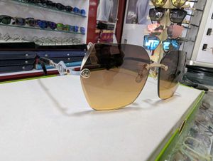 Designer Rimless Gradient Sunglasses