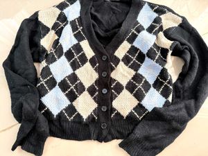 Korean Style Knit Cardigan