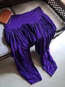 Vibrant Purple Palazzo salwar