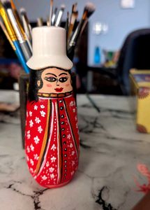 Hand-Painted Doll Showpiece