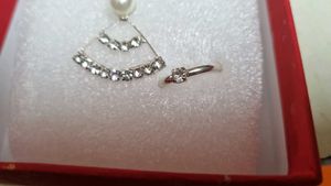 Elegant Jewellery Set with Ring