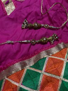 Vibrant Pink punjabi patiala suit with Dupatta