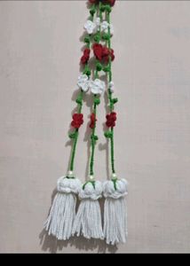 Handmade Crochet Flower Paranda -set of 2