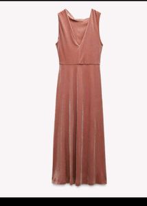 Elegant Velvet zara Midi Dress