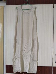 Elegant Beige Kurta Set
