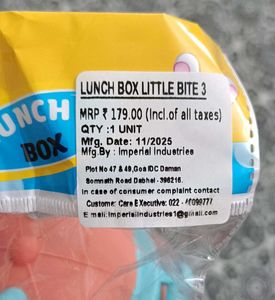 Imperial Stackable Lunch Box with Bottle