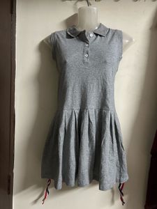 Sleeveless Polo Dress