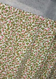 🌸 Cute Floral Puff Sleeve Crop Top | Trendy Mesh