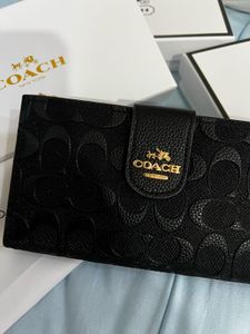 Coach Black Signature Wallet